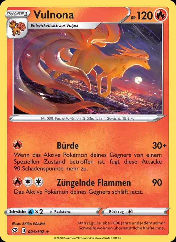 Vulnona card in German
