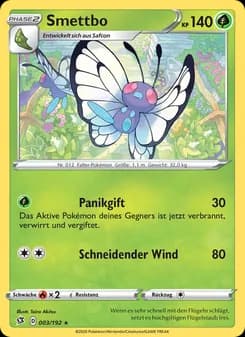 Smettbo card in German