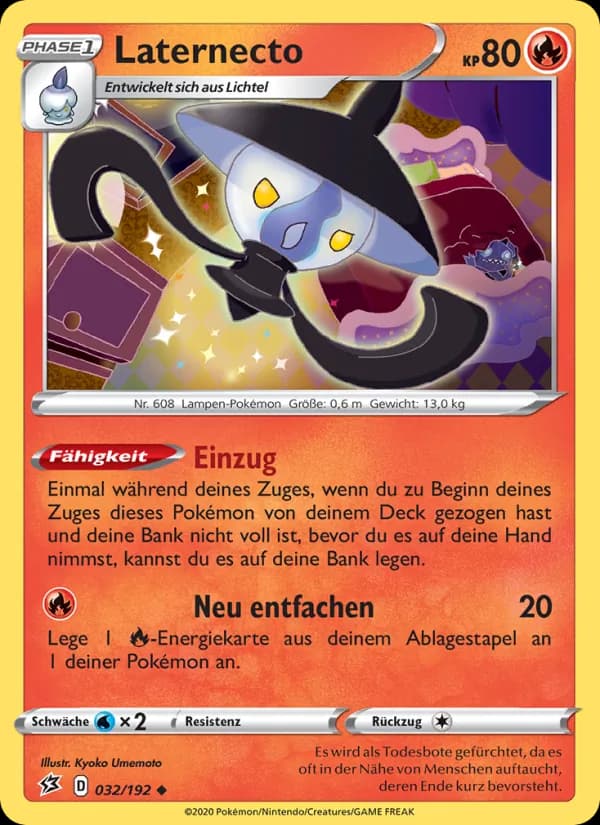 Laternecto card in German