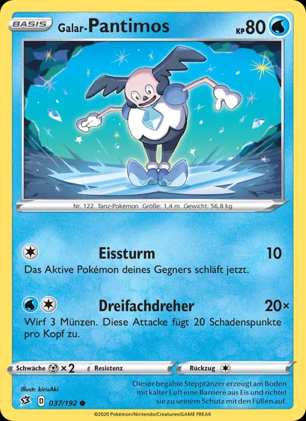 Galar-Pantimos card in German