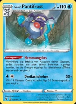 Galar-Pantifrost card in German