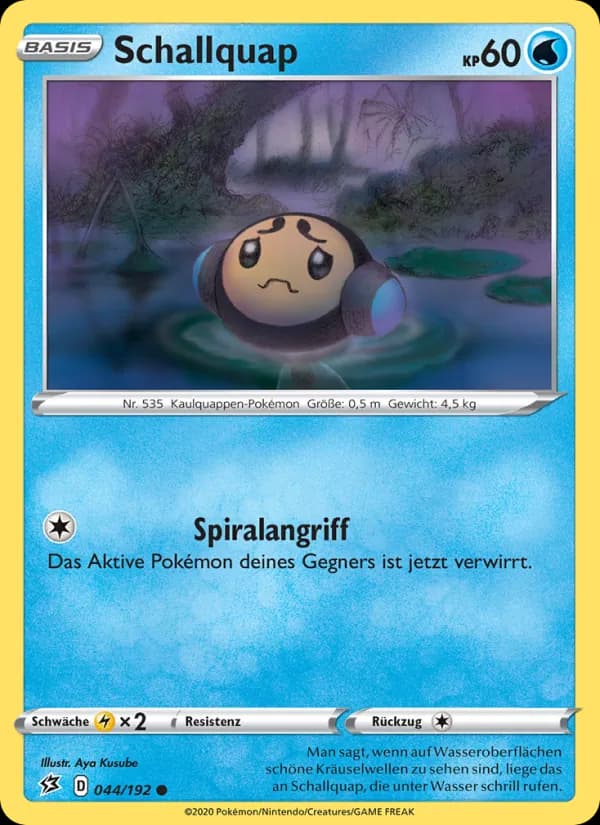 Schallquap card in German