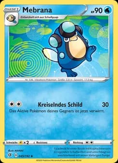 Mebrana card in German