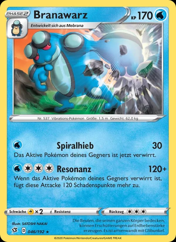 Branawarz card in German