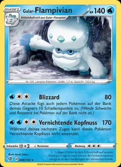Galar-Flampivian card in German