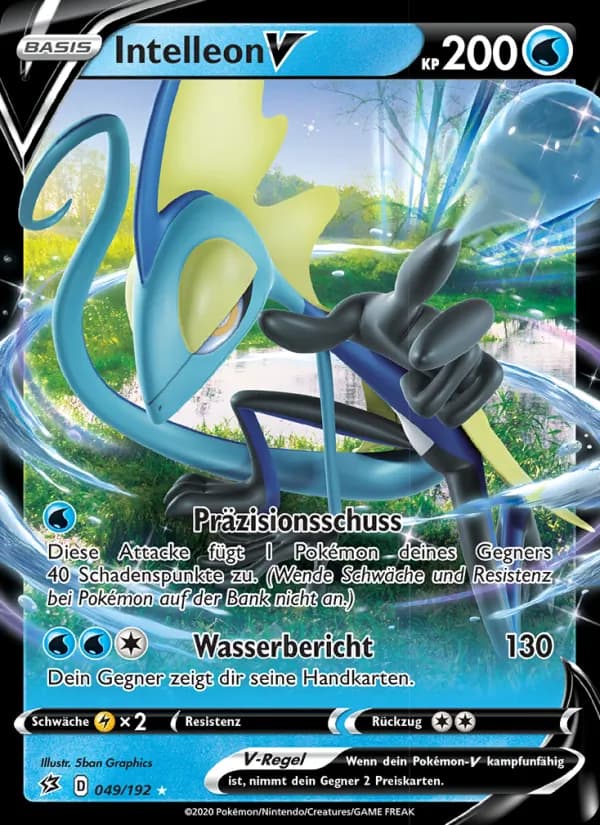 Intelleon V card in German