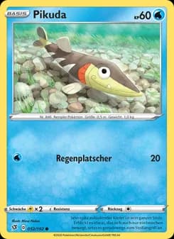 Pikuda card in German