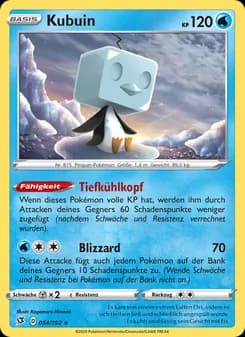Kubuin card in German