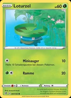 Loturzel card in German