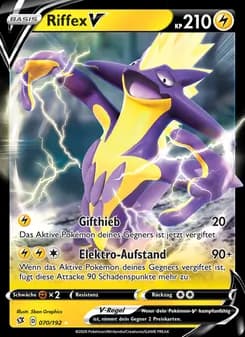 Riffex V card in German