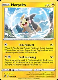 Morpeko card in German
