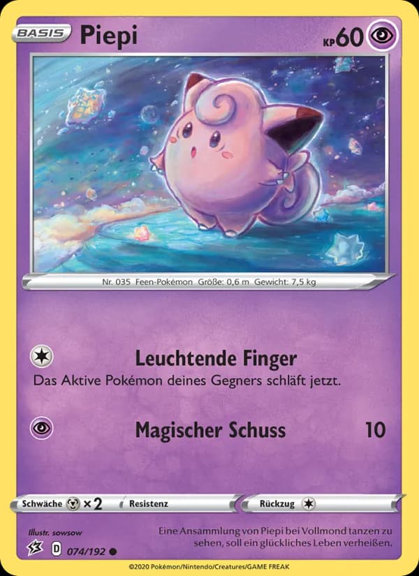 Piepi card in German