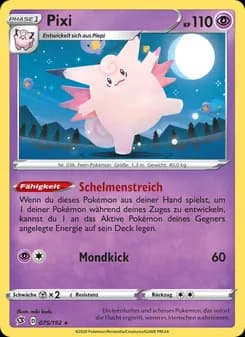 Pixi card in German