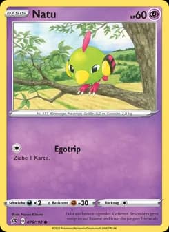Natu card in German