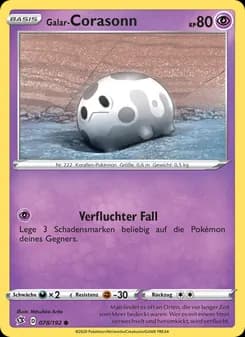 Galar-Corasonn card in German
