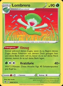 Lombrero card in German