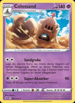 Colossand card in German