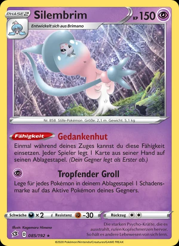 Silembrim card in German