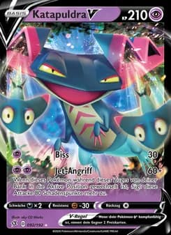 Katapuldra V card in German