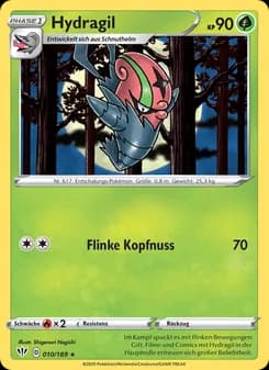 Hydragil card in German