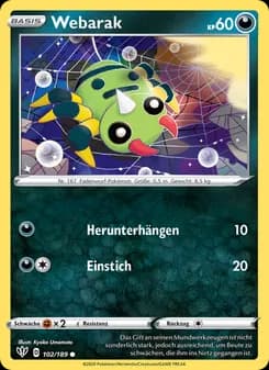 Webarak card in German