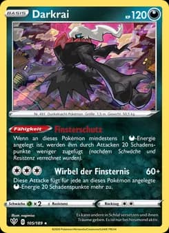 Darkrai card in German