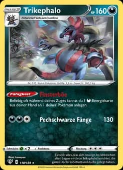 Trikephalo card in German