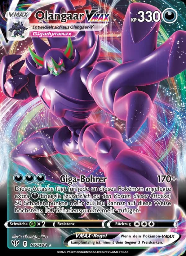 Olangaar VMAX card in German
