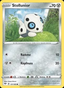 Stollunior card in German