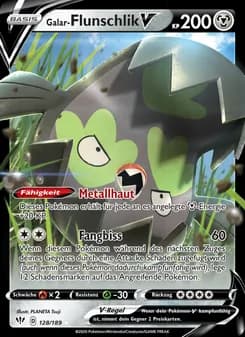 Galar-Flunschlik V card in German