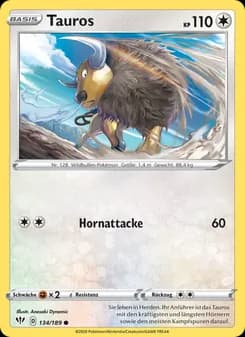 Tauros card in German