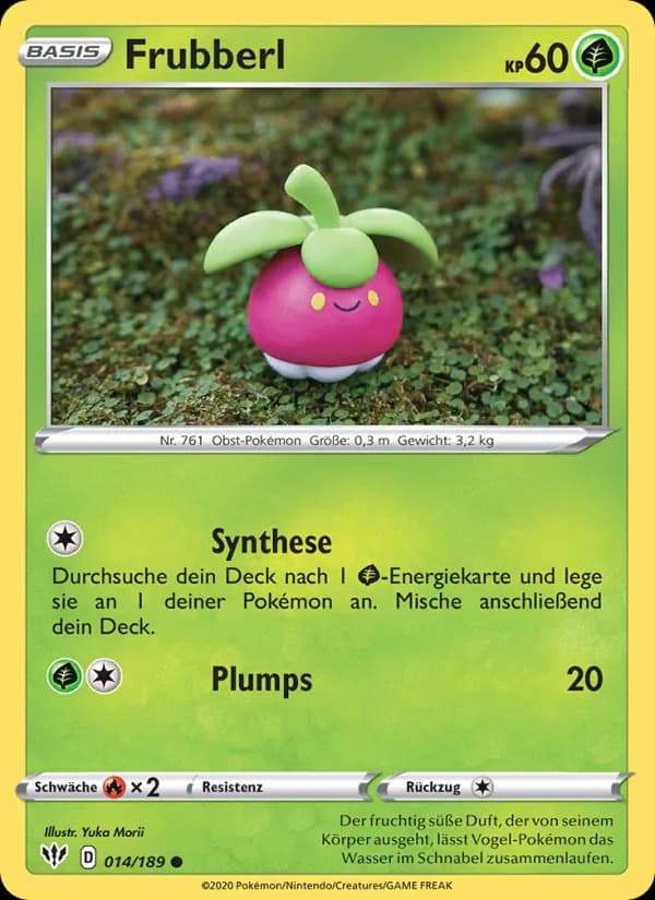 Frubberl card in German