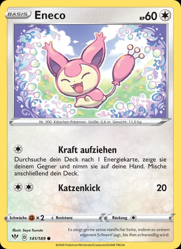Eneco card in German
