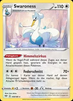 Swaroness card in German