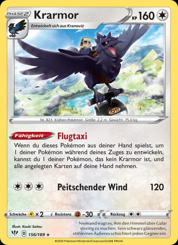 Krarmor card in German