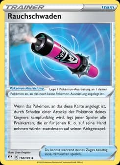 Rauchschwaden card in German