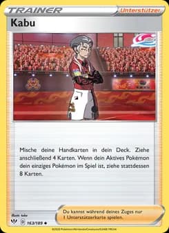 Kabu card in German