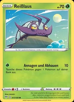 Reißlaus card in German