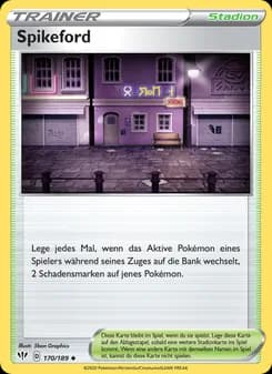 Spikeford card in German