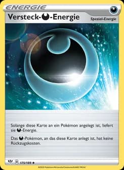 Versteck-Darkness-Energie card in German