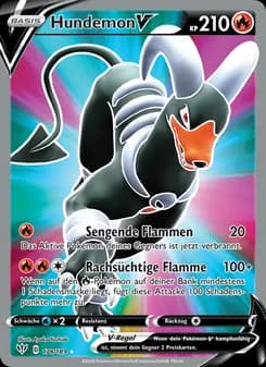 Hundemon V card in German