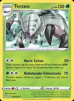 Tectass card in German