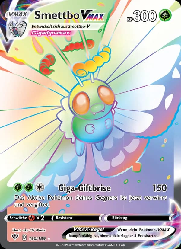 Smettbo VMAX card in German