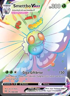 Smettbo VMAX card in German