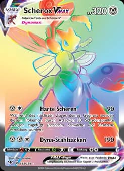 Scherox VMAX card in German