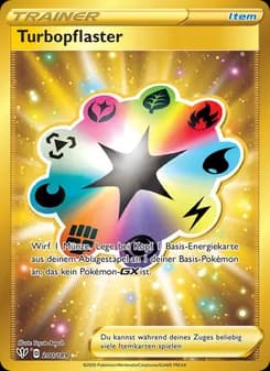 Turbopflaster card in German