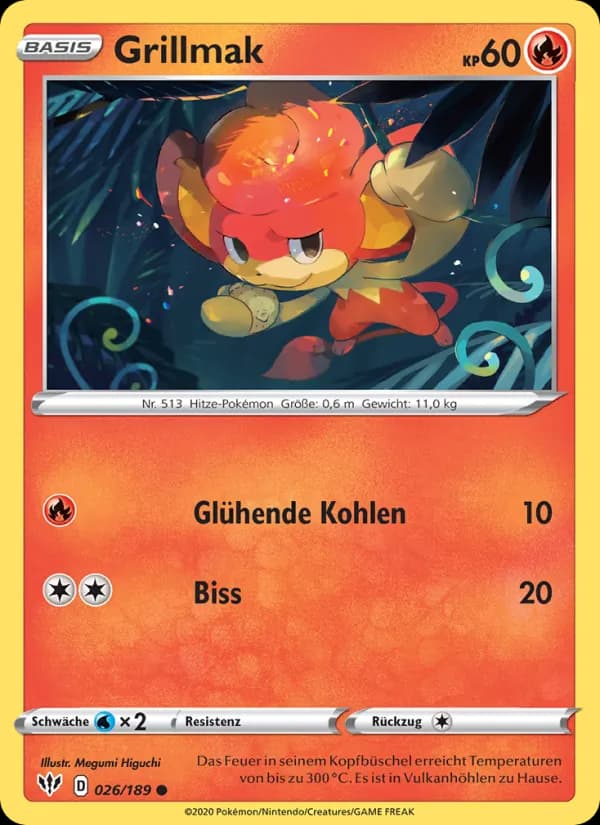 Grillmak card in German