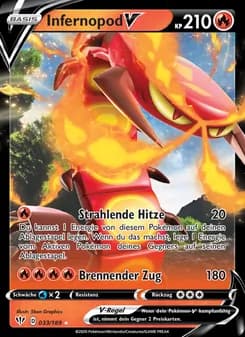 Infernopod V card in German