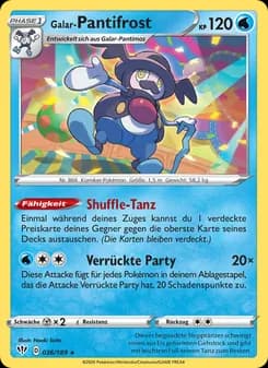 Galar-Pantifrost card in German
