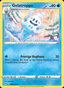 Gelatroppo card in German